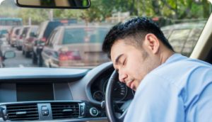 sleep deprived driver- sleep test